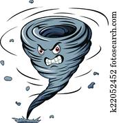 zornige, karikatur, tornado zornige, karikatur, tornado