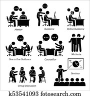 良師益友, 指導, 教練, 為, 事務, executive.