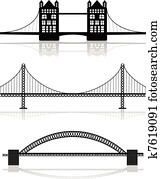 bridge illustrations bridge illustrations