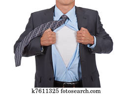 businessman superman