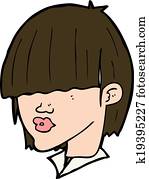 Clip Art of Haircut haircut - Search Clipart, Illustration Posters