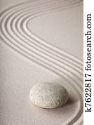 zen garden zen stone and sand 