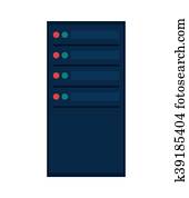 computer server icon computer server icon