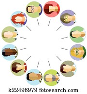 empleados, comunidad