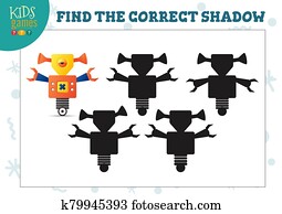 finden, dass, korrekt, schatten, für, niedlich, karikatur, roboter, erzieherisch, vorschulisch, kinder, mini, spiel finden, dass, korrekt, schatten, für, niedlich, karikatur, roboter, erzieherisch, vorschulisch, kinder, mini, spiel