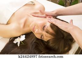 Woman in a beauty salon Woman in a beauty salon