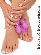 טיפול ברגליים, ספא