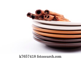 cinnamon on a plate