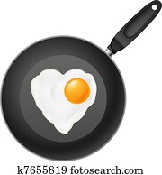 Frying Pan Clipart | Our Top 1000+ Frying Pan EPS Images | Fotosearch