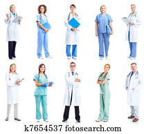 grupo, de, médico, doctors.