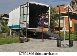 Moving truck Moving truck
