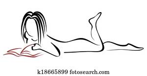 Relax with book Relax with book