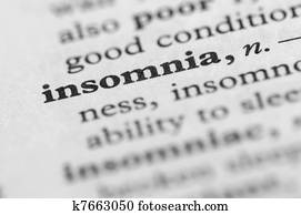 insomnia definition dictionary