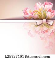 frühjahrsblumen, einladung, schablone frühjahrsblumen, einladung, schablone
