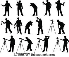 photographer silhouettes photographer silhouettes