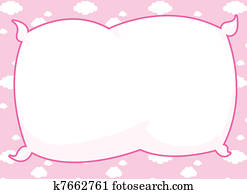 Pink Pillow Frame Pink Pillow Frame