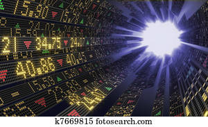 Stock market tickers Stock market tickers