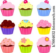 Various cupcake Various cupcake