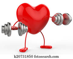 Weights Heart Shows Get Fit And Aerobic Weights Heart Shows Get Fit And Aerobic