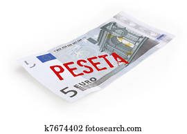 euro versus spaniard peseta