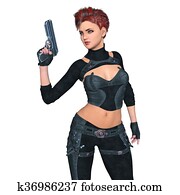 Female warrior Female warrior