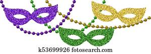 Mardi Gras decoration Mardi Gras decoration