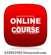 online-kursus, symbol