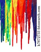 Paint dripping Paint dripping