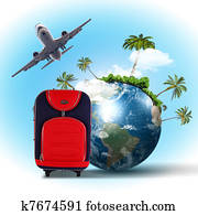 Travel and tourism collage Travel and tourism collage