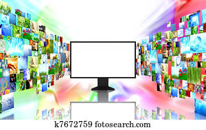 TV with images TV with images