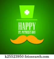 Typography St. Patricks Day. Vector Typography St. Patricks Day. Vector