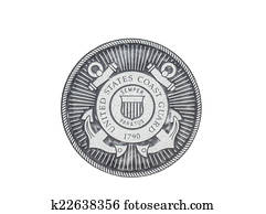 U.S. Coast Grard official seal U.S. Coast Grard official seal