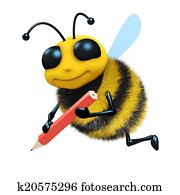 3d Bee sketches 3d Bee sketches