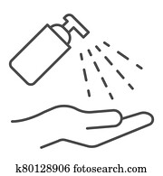 antiseptisch, alkohol, sprühen, dünne linie, icon., sauber, hand, mit, hygienisch, gel, aufrei?en, stil, piktogramm, wei?, hintergrund., sterilisieren, verhindern, covid-19, für, beweglich, begriff, und, web, design., vektor, graphics. antiseptisch, alkohol, sprühen, dünne linie, icon., sauber, hand, mit, hygienisch, gel, aufrei?en, stil, piktogramm, wei?, hintergrund., sterilisieren, verhindern, covid-19, für, beweglich, begriff, und, web, design., vektor, graphics.