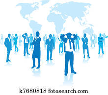 business people group