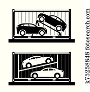 Car shipping container Car shipping container