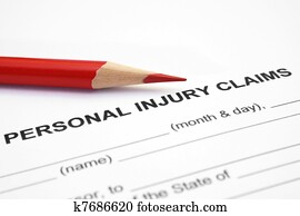 pessoal, ferimento, reivindicação