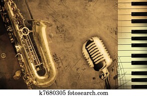 sujo, música, fundo