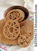 Teterki, Russian rye cookies for spring equinox selebration Teterki, Russian rye cookies for spring equinox selebration