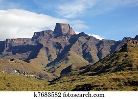 דראקאנסבארג, הרים