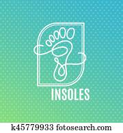 Logo of center of healthy feet. Human footprint sign icon. Barefoot symbol. Foot silhouette. Business abstract set logos. Vector illustration Logo of center of healthy feet. Human footprint sign icon. Barefoot symbol. Foot silhouette. Business abstract set logos. Vector illustration