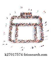 people in the form of a portfolio.