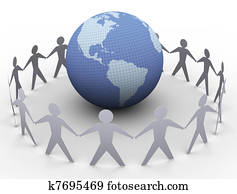 אנשים של נייר, מסביב, גלובוס