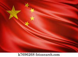 דגלל, של, סין