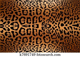 עור של בעל החיים מדפיס