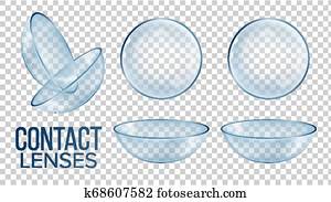 רפואי, כוס, קשר, עדשות אופטיות, קבע, וקטור