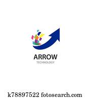 pfeil, logo, design pfeil, logo, design
