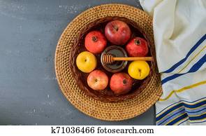 Rosh hashanah jewish New Year holiday concept. Rosh hashanah jewish New Year holiday concept.