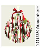 Christmas Bauble Cutlery Christmas Bauble Cutlery