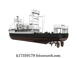 Fishing Boat Isolated Fishing Boat Isolated